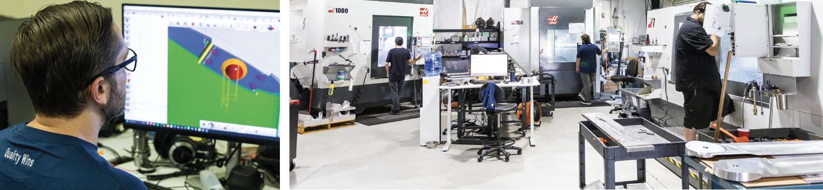 Darin Williams takes full advantage of the lights out capabilities of the Hermle. He loaded material on a Friday, finished the programming remotely, ran it through hyperMILL’s Virtual Machine, and pressed the green button from home. He came in Monday morning to finished parts. That wasn’t an option a year ago at Zone 5.